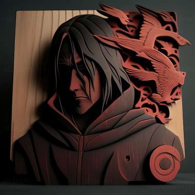 3D model Itachi Uchiha FROM Naruto manga and Anime (STL)